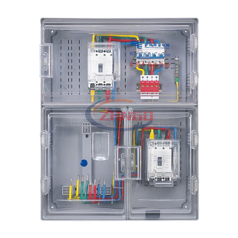 南網(wǎng)費(fèi)控三相一表位動力箱