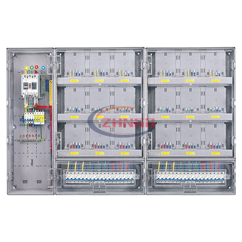 南網(wǎng)費控單相十八表位電子式電表箱
